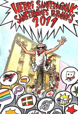 herri sanferminak sanfermines populares